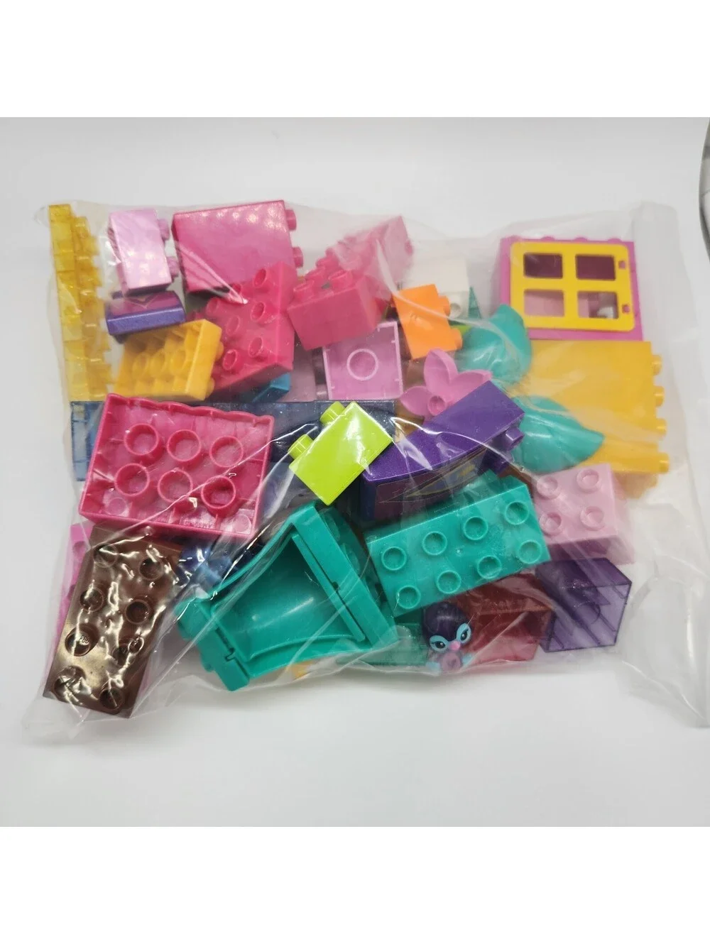 LEGO DUPLO Mixed Parts Lot Windows Accessories Bricks Doors Flowers Genuine